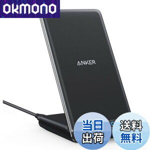 �y���������zAnker PowerWave 10 Stand ���C�����X�[�d�� Qi�F�� iPhone 16�V���[�Y / 15�V���[�Y / 14�V���[�Y Galaxy �e��Ή� �ő�10W�o�� (�u���b�N)