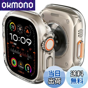 �y���������zSpigen Apple Watch 49mm �P�[�X �yApple Watch Ultra3 / Ultra2 / Ultra �Ή��z���� �Ռ� �z�� �ȒP�Ȏ��t�� �����^ �V���v�� �X���� �y�� �ی�J�o�[ �V���E�t�B�b�g