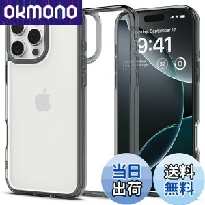 �y���������zSpigen iPhone 16 Pro �P�[�X �N���A ���� �X�g���b�v�z�[�� �ČRMIL�K�i �o���p�[ �ϏՌ� �E���g���E�n�C�u���b�h ACS08123 (�X�y�[�X�E�N���X�^��)