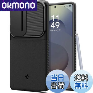 �y���������zSpigen Galaxy S25 Ultra �P�[�X �J�����J�o�[ �����Y�ی� �}�b�g �ϏՌ� �ČRMIL�K�i �I�v�e�B�b�N�E�A�[�}�[ ACS08969 (�u���b�N)