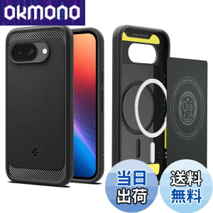 �y���������zSpigen Pixel 9a �P�[�X Magfit�Ή� �ϏՌ� TPU �\�t�g �}�b�g �ČRMIL�K�i ���M�b�h�E�A�[�}�[�E�}�O�t�B�b�g ACS09041 (�}�b�g�E�u���b�N)
