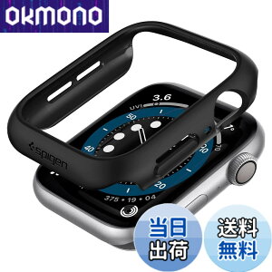 �y���������zSpigen Apple Watch �P�[�X 44mm �y Apple Watch SE2 / SE / 6 / 5 / 4 �Ή� �z ���� �Ռ� �z�� �ȒP�Ȏ��t�� �����^ �V���v�� �X���� �y�� �ی�J�o�[ �A�b�v���E�H�b�`�P�[�X �V���E�t�B�b�g 0