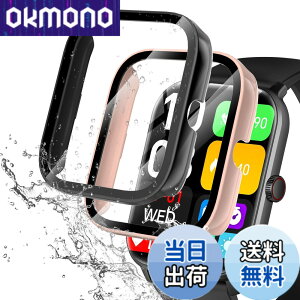 �y���������zredmi watch6 �P�[�X �F�F�u���b�N+�s���N�A�T�C�Y�FVialove KW105-G01(�u���b�N+�s���N)