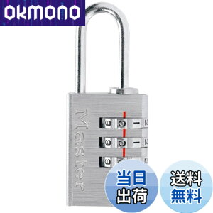 �y���������zMaster Lock (�}�X�^�[���b�N) �i���o�[�ώ��싞�� �F�F�V���o�[�A�T�C�Y�FS