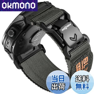�y���������z[Bandletic]�K�[�~�� �x���g-26mm Fidlock���C�o�b�N�� �����i�C������ �y�ʁE�ʋC�E������ Fenix 8/7X/7X Pro/6X/6X Pro/Epix Pro/Instinct 2X/Quatix 3/Enduro/1/2/3/Descent Mk3i�Ή� �X�|�[�c �����p�o���h 