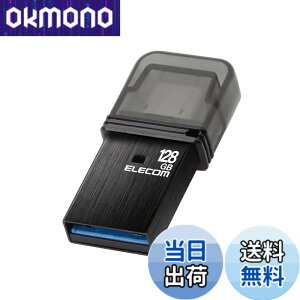 �y���������z�G���R�� USB������ USB3.2(Gen1) Type-C �L���b�v�� �F�F�u���b�N�A�T�C�Y�F128GB