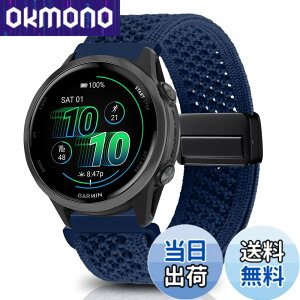 �y���������z[KeeFos] 20mm �o���h Garmin(�K�[�~��) Garmin Forerunner 170/170 Music 70/Approach J1/Forerunner 570 42mm/165/245/645/Approach S50/S44�Ή� �����o���h �i�C�����f�� ���C�o�b�N�� �}�O�l�b�g���o�b�N�� �ւ�