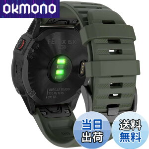 �y���������z26mm �V���R���E�H�b�`�o���h �ւ��x���g �͂ɓK�� GARMIN(�K�[�~��)Fenix 7X / Fenix 6X / Fenix 5X / Enduro 2 / epix Pro 51mm / D2 Delta PX�p ���� �x���g �N�C�b�N�����[�X�u�����t�� �K�[�~�� In