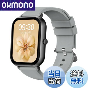 �y���������zMONOMAM �X�}�[�g�E�H�b�` ���f�B�[�X iphone�Ή� �A���h���C�h�Ή� ������ �����Y �����ʌv Line ���M�ʒm �F�FDUSTY GREY�A�T�C�Y�FClassic