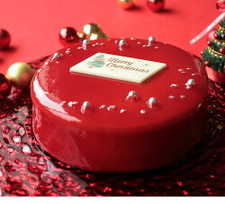 クリスマスケーキ予約2021真っ赤なザッハトルテショコラルージュ15cm（5号サイズ）（目安：4人、5人、6人分）クリスマスパーティーケーキチョコレートケーキ爽やかさっぱり酸味数量限定かわいいおしゃれ送料無料ジョリーフィス広島