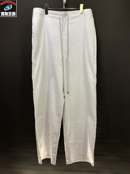 AURALEE WASHED FINX TWILL EASY 店舗 中古 紫 【激安大特価！】 ｵｰﾗﾘｰ WIDE PANTS
