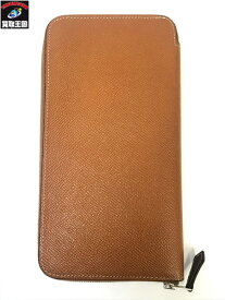 HERMES エルメス アザップロングシルクイン 長財布 ロングウォレット シルクプリント 財布 レディース【中古】[▼]