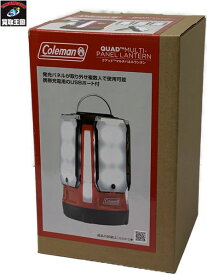 Coleman クアッドマルチパネルランタン 2000031270 開封品 コールマン LEDランタン 乾電池式ランタン アウトドア キャンプ 防災【中古】