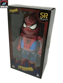 BE@RBRICK 400% Happyくじ SP賞 スパイダーマン【中古】