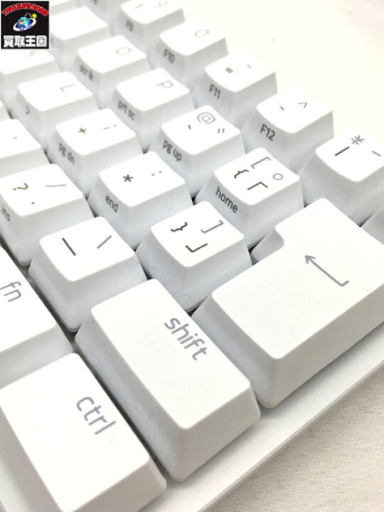 Razer Huntsman Mini Mercury ゲーミングキーボード Chroma RZ03-03390300-R3M1 小型 Clicky 60%レイアウト RGB クリッキー触感 Switch 英語US配列 光学スイッチ - 超高速1.5mm作動 White Optical Razer Huntsman Mini Mercury ゲーミングキーボード Chroma RZ03-03390300-R3M1 小型 Clicky 60%レイアウト RGB クリッキー触感 Switch 英語US配列 光学スイッチ - 超高速1.5mm作動 White Optical