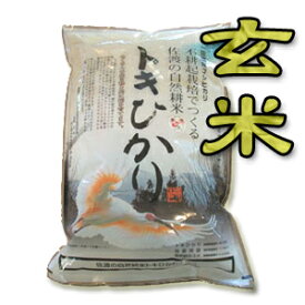 【令和7年産】【送料無料（一部地域を除く）】“農薬・化学肥料”不使用！佐渡産コシヒカリ『トキひかり』“玄米”　4．5kg袋　メダカやトンボと一緒に育てた佐渡の自然耕米！新潟から産地直送♪