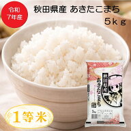 【送料無料】【期間限定価格！】令和7年産 あきたこまち 1等米　※数量限定となります。 精米 5kg