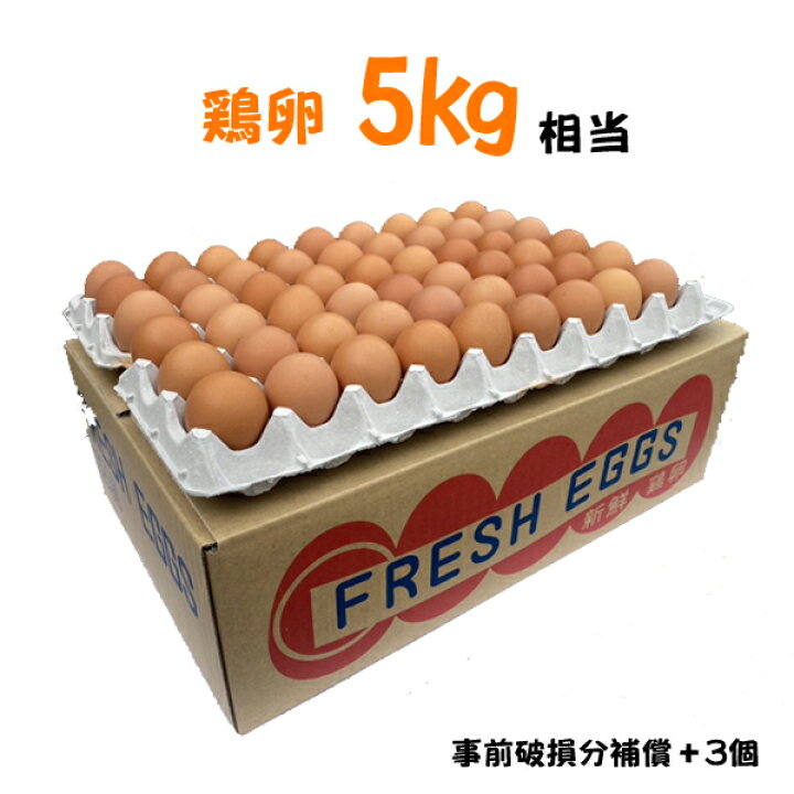 楽天市場】【送料・チルド料金込】いろいろ卵 5kg 破損補償分含む : お 