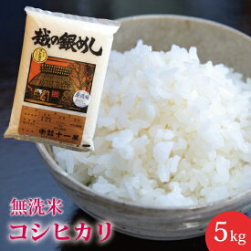 【新米】数量限定！無洗米 新潟県産こしひかり5kg