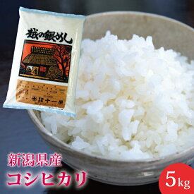 【新米】数量限定！お買い得！新潟県産 コシヒカリ 5kg　産地直送　送料無料