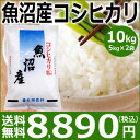 【米】魚沼産コシヒカリ10kg（5kg×2袋）【送料無料】【28年産】新潟から産地直送・食味ランキング特A ランキングお取り寄せ