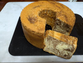 グルテンフリー 発芽玄米100% シフォンケーキ　ホール　製造日に発送　プレーン アールグレイ　チョコマーブル 小麦不使用 保存料0 ふわふわ しっとり やわらかい 腸活 低糖質 整腸作用 米粉 ケーキ 紅茶 チョコレート