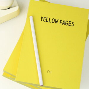 �y�}���\��P�ő�47�{+10%OFF�zNoritake[�m���^�P]YELLOW PAGES[�m�[�g A5 400�y�[�W �C���X�g���[�^�[]��