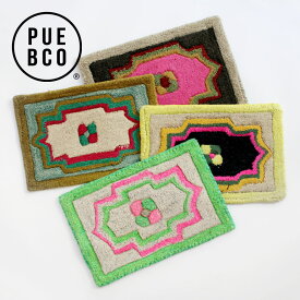 【100円クーポン配布中】PUEBCO[プエブコ]MULTI PATTERN MAT[マルチパターンマット ミニラグ カラフル 玄関マット]☆