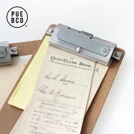 【100円クーポン配布中】PUEBCO[プエブコ]CLIPBOARD(Check)[クリップボード チェック 文房具 メモ 書類 整理 インテリア ディスプレイ 什器]☆