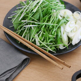 三角菜箸 すす竹[菜箸 さいばし 三角形 転がりにくい 持ちやすい 軽量 竹 ナチュラル]☆