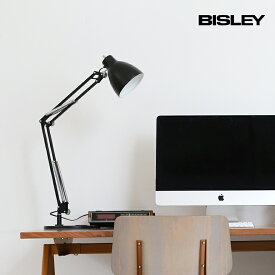 【マラソンポイント最大46倍】BISLEY[ビスレー]DESKLAMP ブラック[デスクランプ 卓上ライト 照明 シンプル]☆