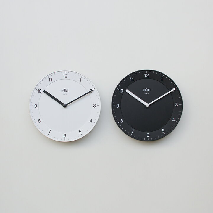 楽天市場】【100円クーポン配布中】BRAUN[ブラウン] Wall Clock BC06  