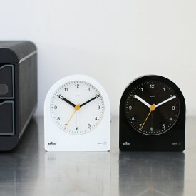 【マラソンP最大47倍】【動画あり】BRAUN[ブラウン]Analog Alarm Clock BC22[アラームクロック 目覚まし時計 アナログ スヌーズ機能 ライト コンパクト おしゃれ インテリア]☆