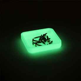 DETAIL[ディテール]Glow Mini Parts Tray (蓄光トレイ ミニ)[トレイ 小物入れ 発光 蓄光 24時間発光 シリコーンラバー インテリア アメリカ製]