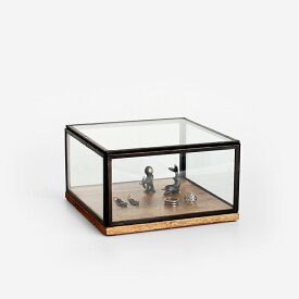 【マラソンP最大47倍】DETAIL[ディテール]Display Cabinet “S”[ディスプレイキャビネット ガラスケース コレクションケース アンティーク調 インテリア ディスプレイ 什器]☆