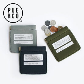 【マラソンP最大47.5倍+10%オフ】PUEBCO[プエブコ]COIN CARD HOLDER[コインカードホルダー 小銭入れ ミニ財布 小物入れ ツートーン 布製 おしゃれ]☆