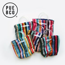 【マラソンP最大47.5倍+10%オフ】PUEBCO[プエブコ]LOCAL DISTRIBUTION RAINBOW TOWEL BAG[トートバッグ タオル地 デッドストック 　アソート おしゃれ]