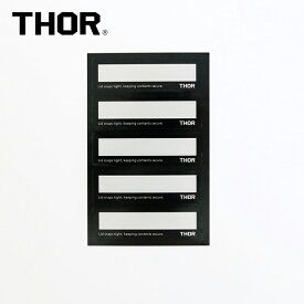 【マラソン★P最大47.5倍】THOR[ソー]Document Sticker Small[ドキュメントステッカー 耐水 ガレージ アウトドア THOR コンテナ]