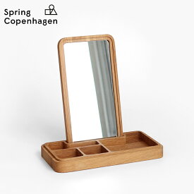 【お得な0のつく日にポイント10倍】SPRING COPENHAGEN[スプリングコペンハーゲン]MIRROR BOX[鏡台 卓上ミラー テーブルミラー ミラーボックス アクセサリーケース 収納トレー ナチュラル インテリア デンマーク 北欧 贈り物 プレゼント ギフト]☆