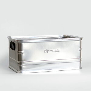y_tf[X|Cg10{zALPOS[A|X]ALUMINUM CONTAINER OPEN TOP (Silver) M 46L[A~Rei [{bNX Xg[W P[X t ۊ [ Vv CeA K[W