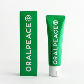 【マラソン★P最大49倍】ORALPEACE[オーラルピース]Clean&Moisture[歯みがき粉 ミント 口腔ケア 子供 口臭 保湿 ドライマウス オーガニック 研磨剤無 日本製]