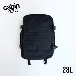�y100�~�N�[�|���z�z���zcabin zero[�L���r���[��]MILITARY STYLE 28L�@ABSOLUTE BLACK