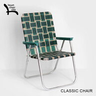 【100円クーポン配布中】LAWN CHAIR [ローンチェア]CLASSIC CHAIR【CHARLESTON GREEN】[ビーチチェア 折…