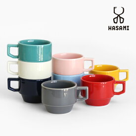【マラソンP最大47倍+10%OFF】【リアルタイムランキング1位】HASAMI[ハサミ]BLOCK MUG[ブロックマグ マグカップ 波佐見焼 磁器 スタッキング カフェ モダン おしゃれ カラー]☆