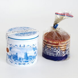 【マラソン★P最大49倍】ストループワッフル【缶入り】