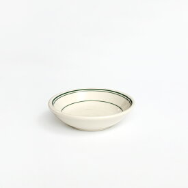 【100円クーポン配布中】HOMER LAUGHLIN CHINA[ホーマーラフリンチャイナ]GREEN BAND FRUIT BOWL[フルーツボウル 丸皿 深皿 12cm グリーンライン アメリカ ダイナーウェア レトロ カフェ 業務用食器 磁器 強度]