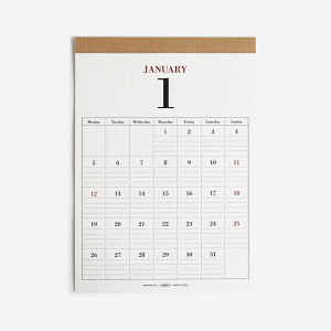 y100~N[|zzzMUCU[N]Wall Calendar DAYS 2026 Natural[J_[ jn܂ Ǌ|  p\L zCg Vv  CeA]