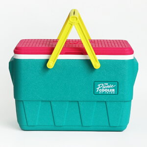 �y100�~�N�[�|���z�z���zIGLOO[�C�O���[]RETRO PICNIC BASKET�yJADE�z23L (�N�[���[�{�b�N�X)