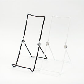 GIBSON Holders[ギブソンホルダー]Wire Display Stand(L)[ワイヤーディスプレイスタンド スマホスタンド ブックスタンド 本立て 樹脂 折りたたみ 角度調整可能 シンプル]☆