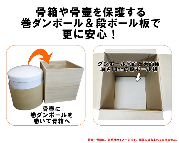 楽天市場】送骨キットスタンダード（小）-遺骨（骨壷）をゆうパックで  